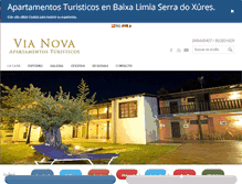 Tablet Screenshot of apartamentosvianova.net